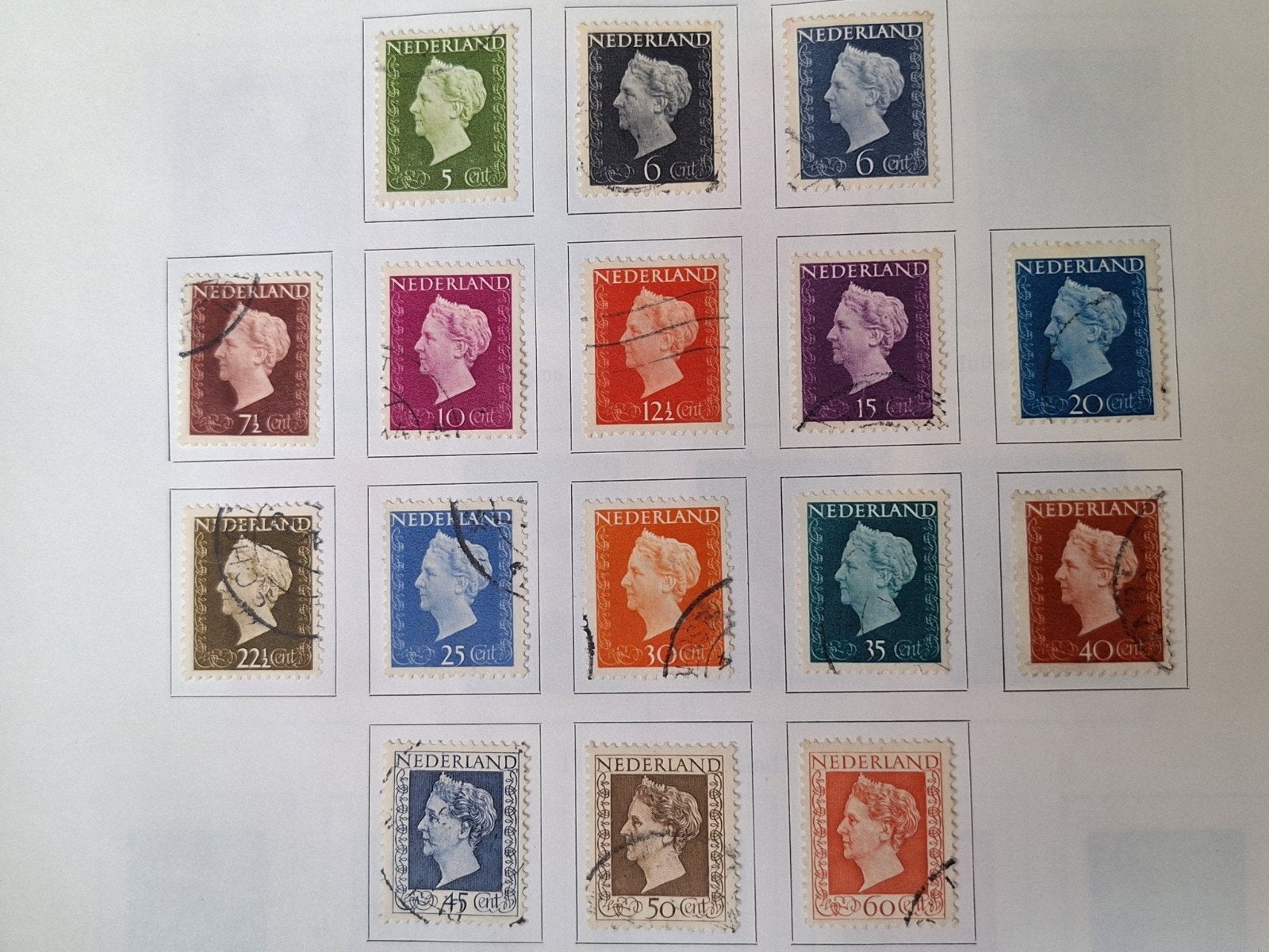 Wilhelmina 1947-1948.     28.1, Postzegels en Munten, Postzegels | Nederland, Ophalen of Verzenden