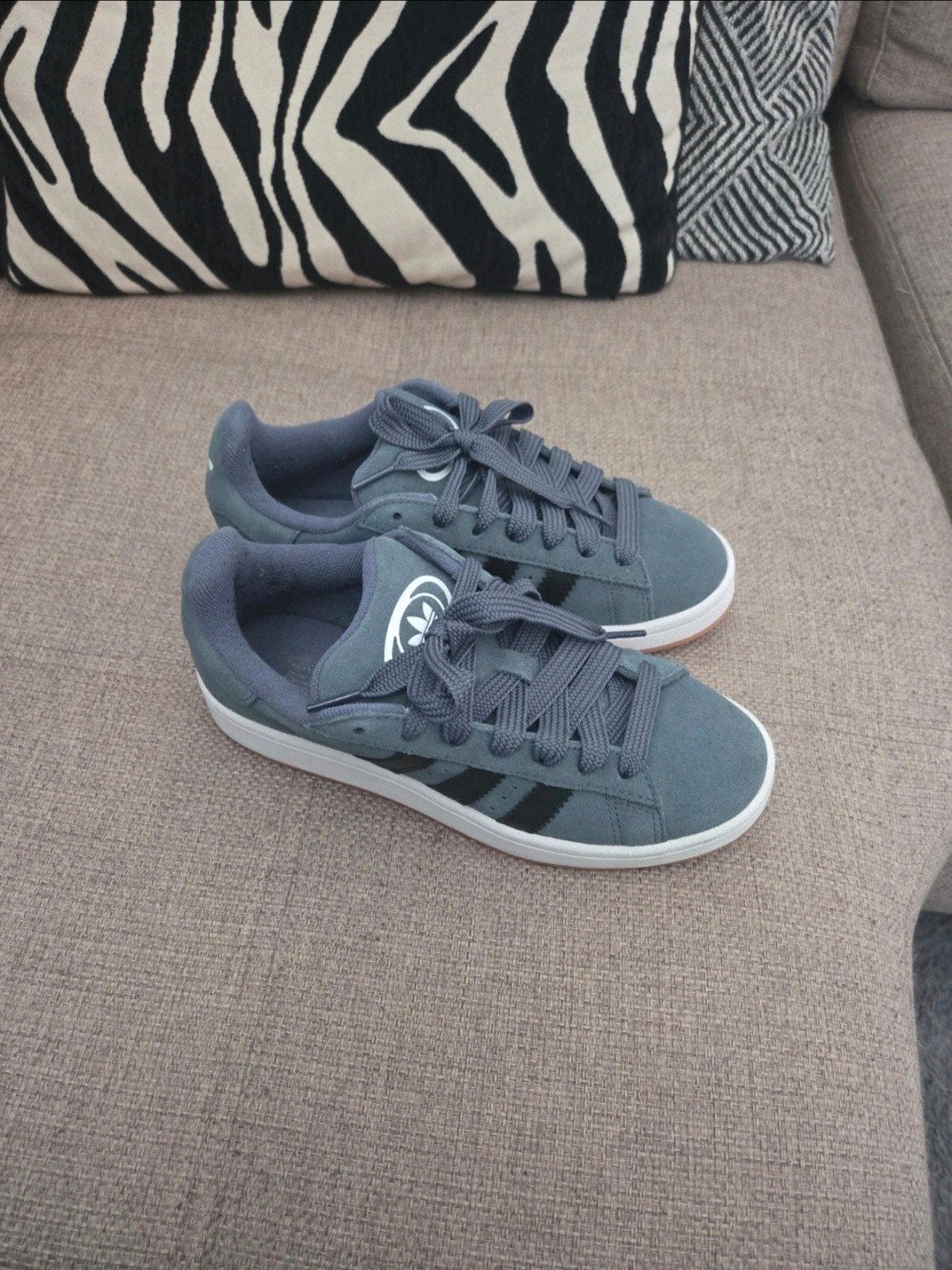 Adidas Campus sneakers - Maat 38 2/3 - Zo goed als nieuw, Kleding | Dames, Schoenen, Ophalen of Verzenden, Blauw, Adidas, Sneakers of Gympen