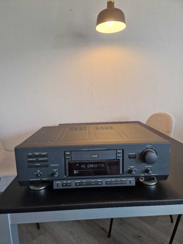 Philips DCC Digitale Cassette Deck, Ophalen, Enkel, Philips, Auto-reverse