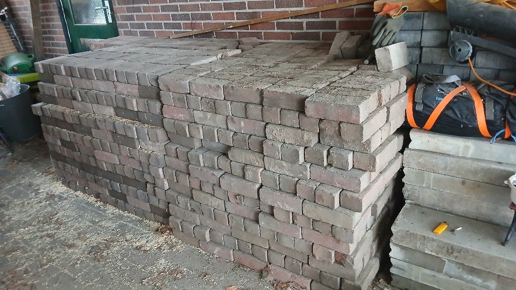 Originele waaltjes, Ophalen, Gebruikt, Klinkers, 10 m² of meer