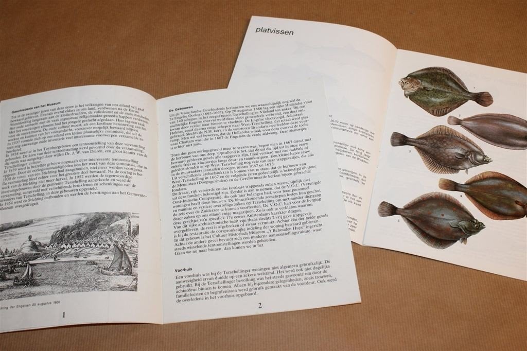 Terschelling — Museum & Zeevissen [2 Delen] Jaren \'70, Ophalen of Verzenden, Gelezen