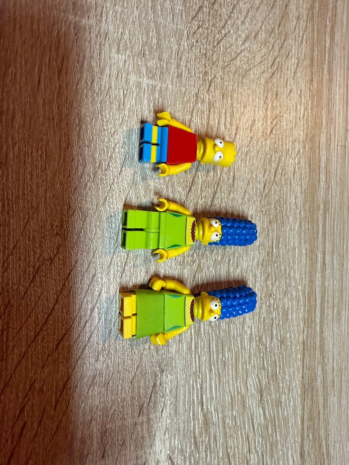 LEGO The Simpsons figuren 3x, Overige thema's, Lego, Ophalen of Verzenden, Zo goed als nieuw