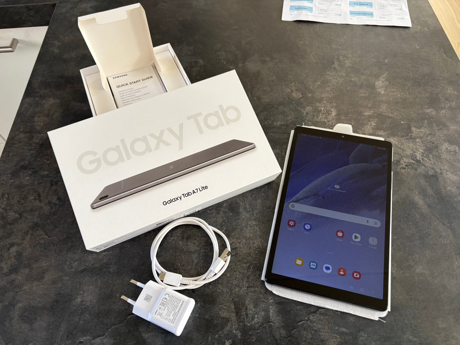 Samsung Galaxy Tab A7 Lite - ZGAN - 3 stuks beschikbaar, Computers en Software, Android Tablets, Ophalen, 32 GB, 8 inch, Galaxy Tab A7 Lite