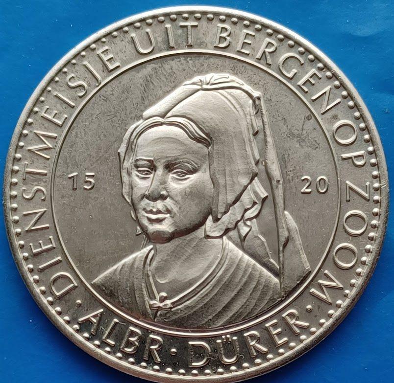 Bergen op Zoom 1 Krabbendaalder, Dienstmeisje - 1987, Verzenden, Overige materialen, Nederland
