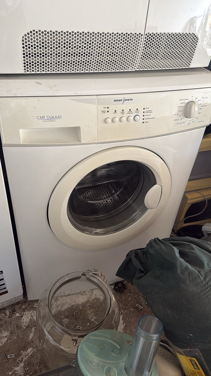 Marijnen CMF DUKAAT Voorlader Wasmachine kan gebrachte worde, 6 tot 8 kg, Ophalen of Verzenden, Voorlader, 85 tot 90 cm