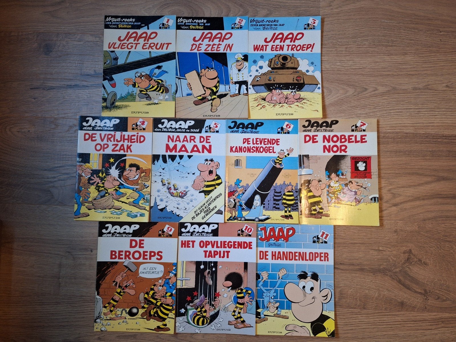 Jaap 10 delen ,door Deliege, Boeken, Meerdere stripboeken, Verzenden, Gelezen