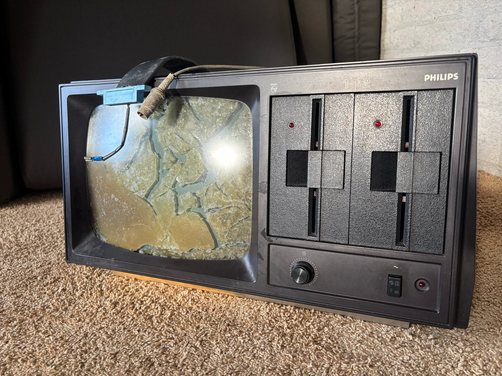 Philips P2000M diskettedrive / monitor, Ophalen, Philips