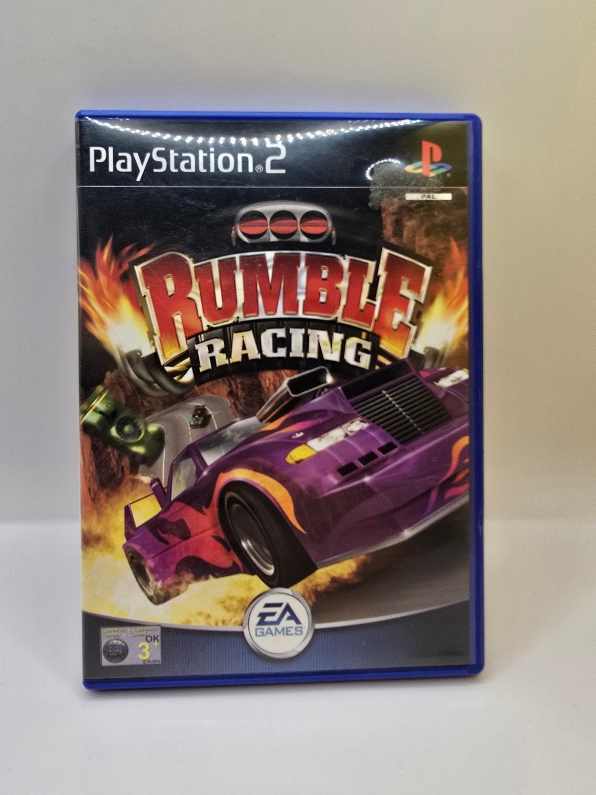 Rumble Racing PS2 - Adrenalinevolle Race-Actie!, Gebruikt, Racen en Vliegen, 2 spelers, Eén computer