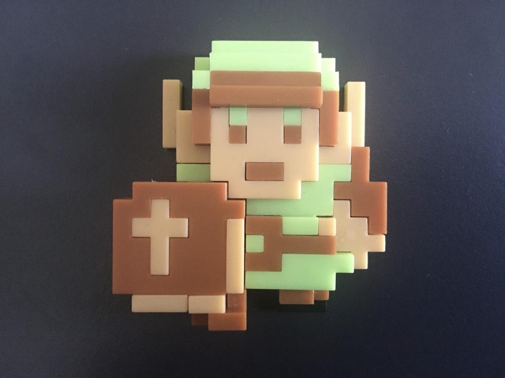 The Legend of Zelda 8-Bit Link Figuurtje, Ophalen of Verzenden, Zo goed als nieuw