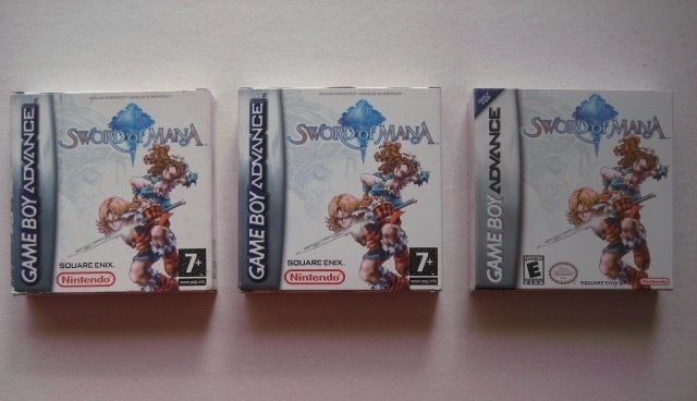 Sword of Mana Nintendo Gameboy Game Boy Advance, 1 speler, Ophalen of Verzenden, Role Playing Game (Rpg), Vanaf 3 jaar