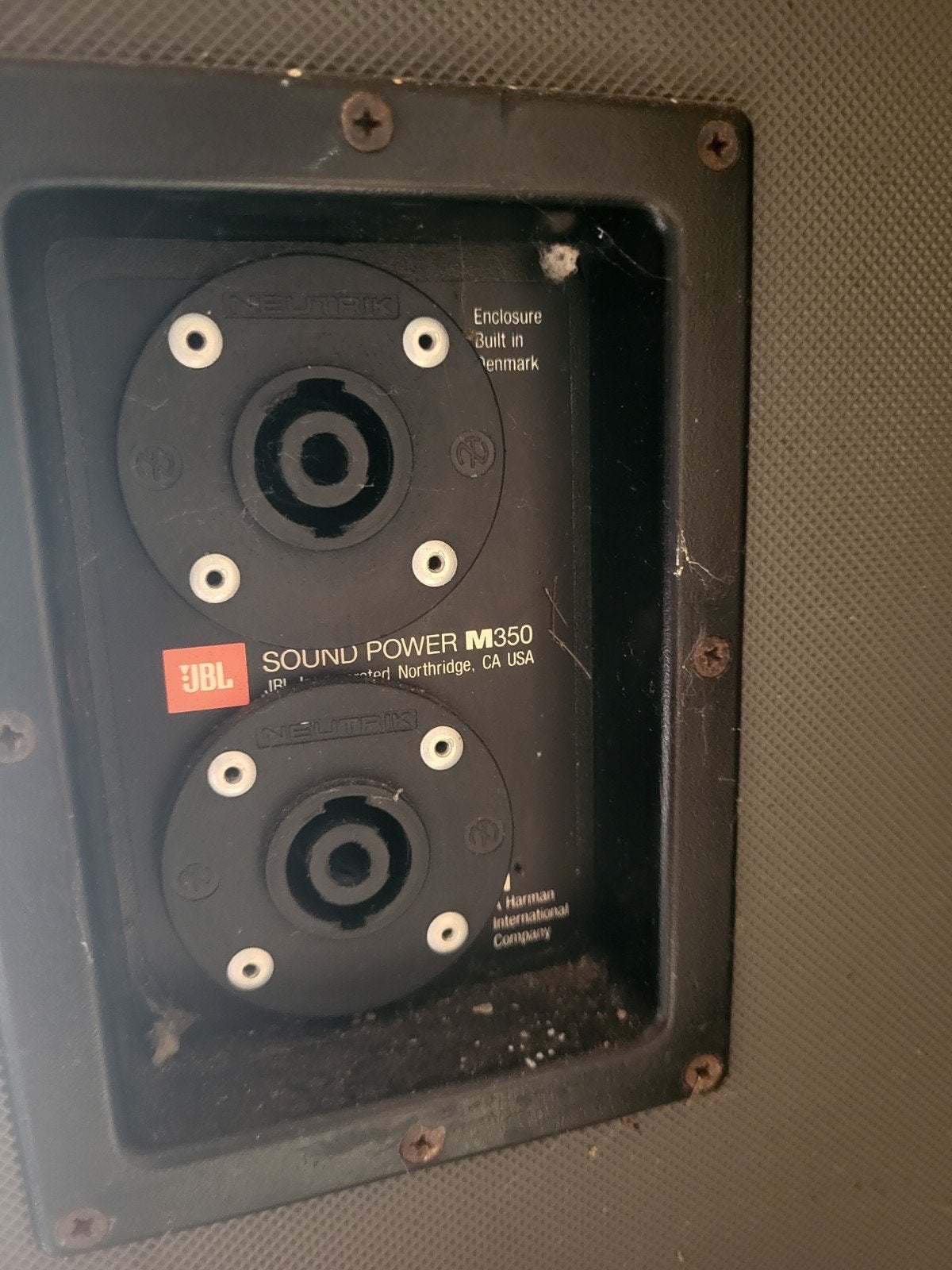 JBL Sound Power M350 Luidspreker - Krachtig Geluid, Vloerstaande luidspreker, Gebruikt, JBL, Geschikt voor surround/home cinema