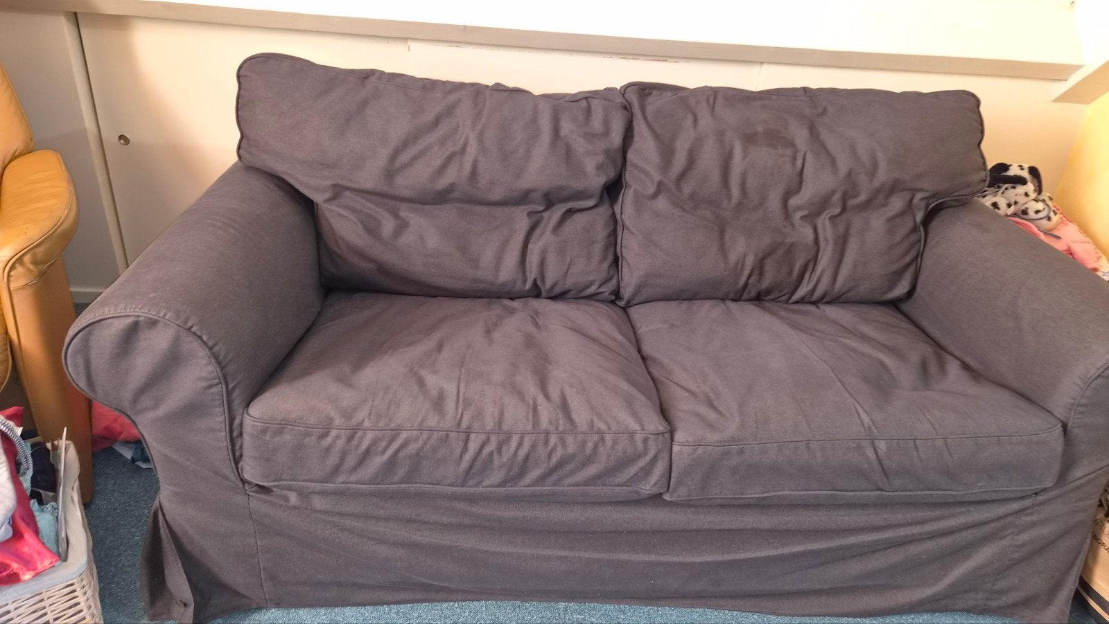 Bank gratis!, Ophalen, Gebruikt, 150 tot 200 cm, Tweepersoons