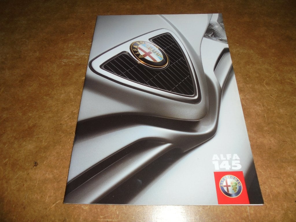 brochure Alfa 145 modellen 1999, Ophalen of Verzenden, Nieuw, Alfa Romeo