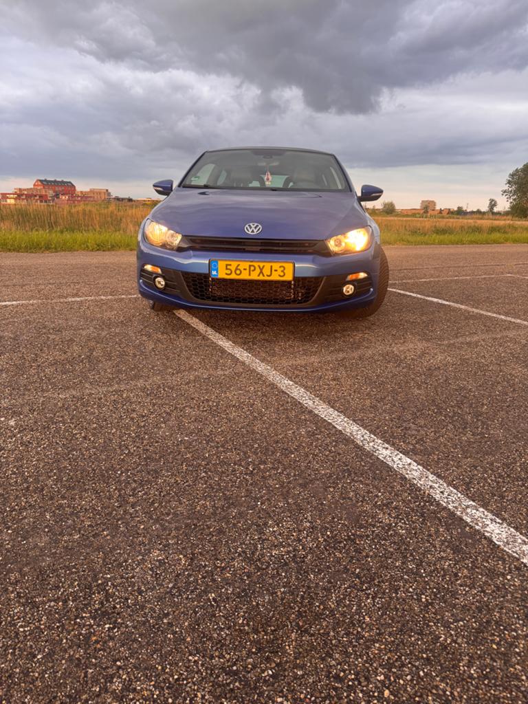 Volkswagen Scirocco 1.4 TSI 118KW DSG 2011 Blauw, Auto's, Volkswagen, Euro 5, Stof, 4 cilinders, Origineel Nederlands