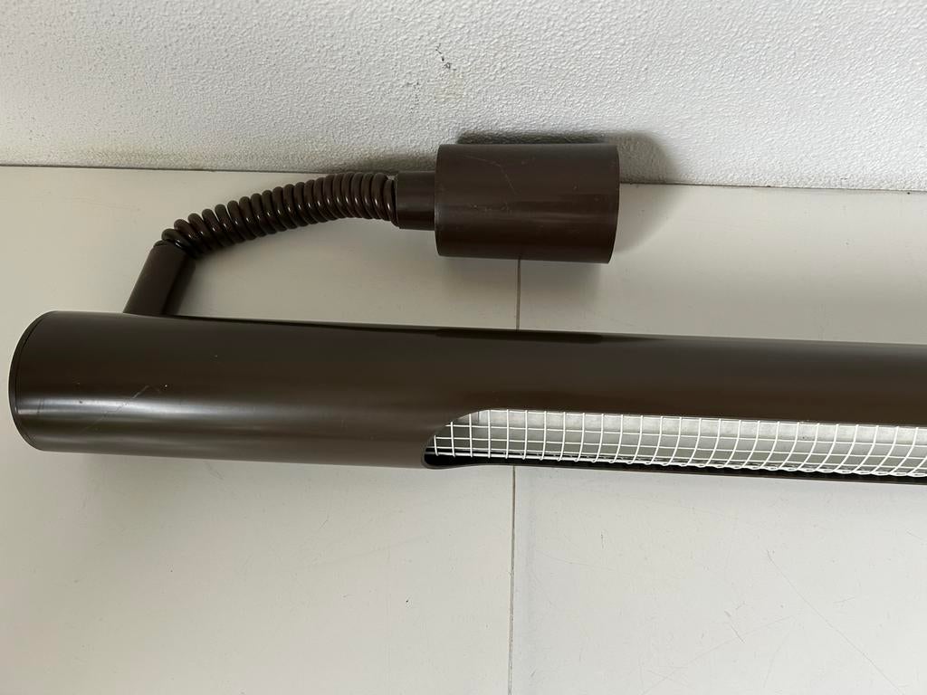 Vintage Bruine TL-Lamp met Flexibele Armen, Ophalen of Verzenden, Gebruikt