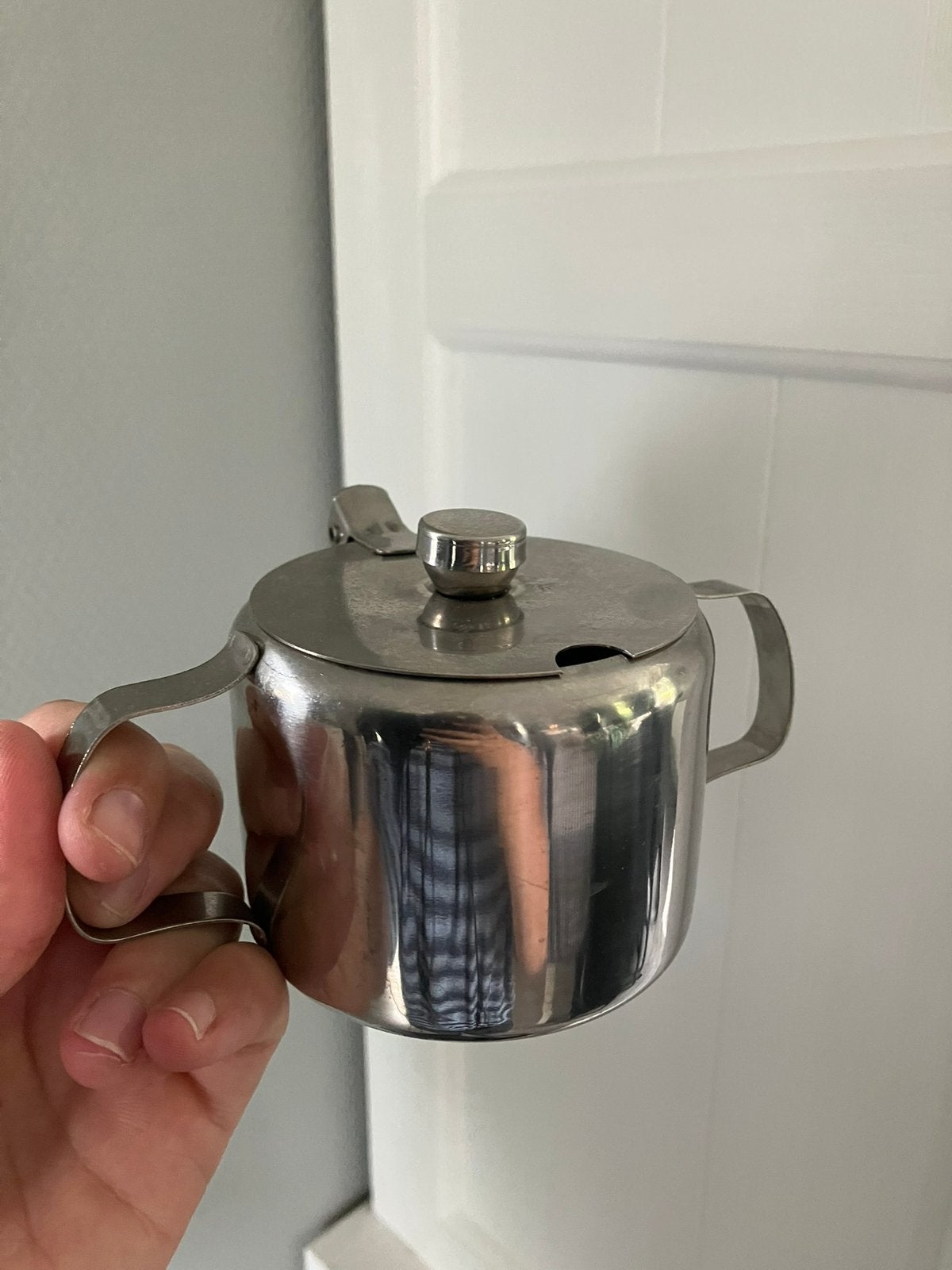 Sunnex vintage suikerpot suikerpotje zilver kleur, Ophalen of Verzenden