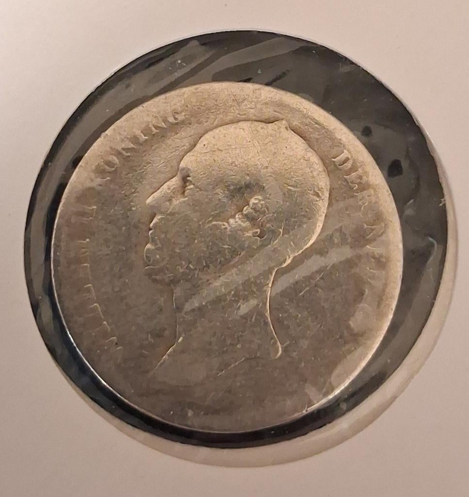 Halve gulden 1848 Willem II, Ophalen of Verzenden, Slowakije