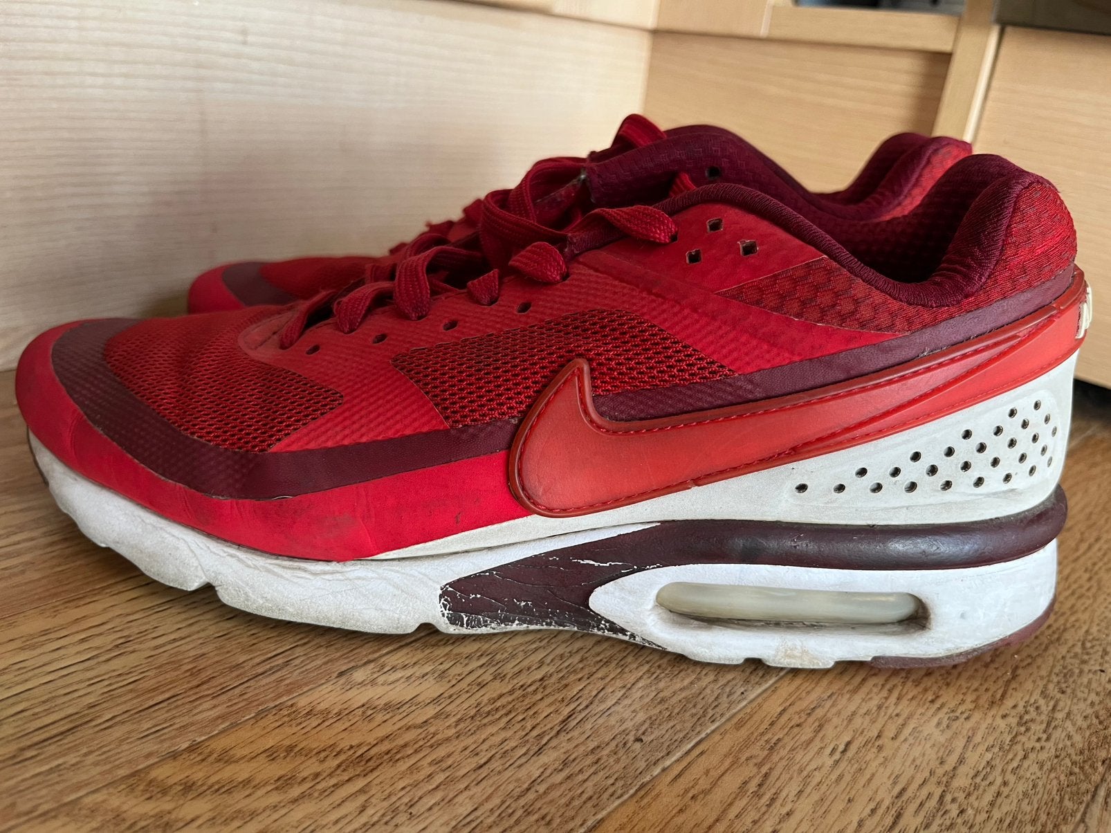 Nike Air Max BW University Red maat 42, Overige kleuren, Ophalen of Verzenden, Sneakers of Gympen, Gedragen