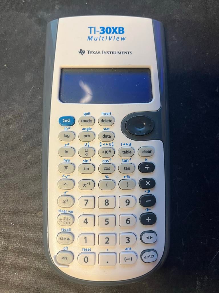 Texas instruments TI-30XB rekenmachine, Ophalen of Verzenden, Zo goed als nieuw