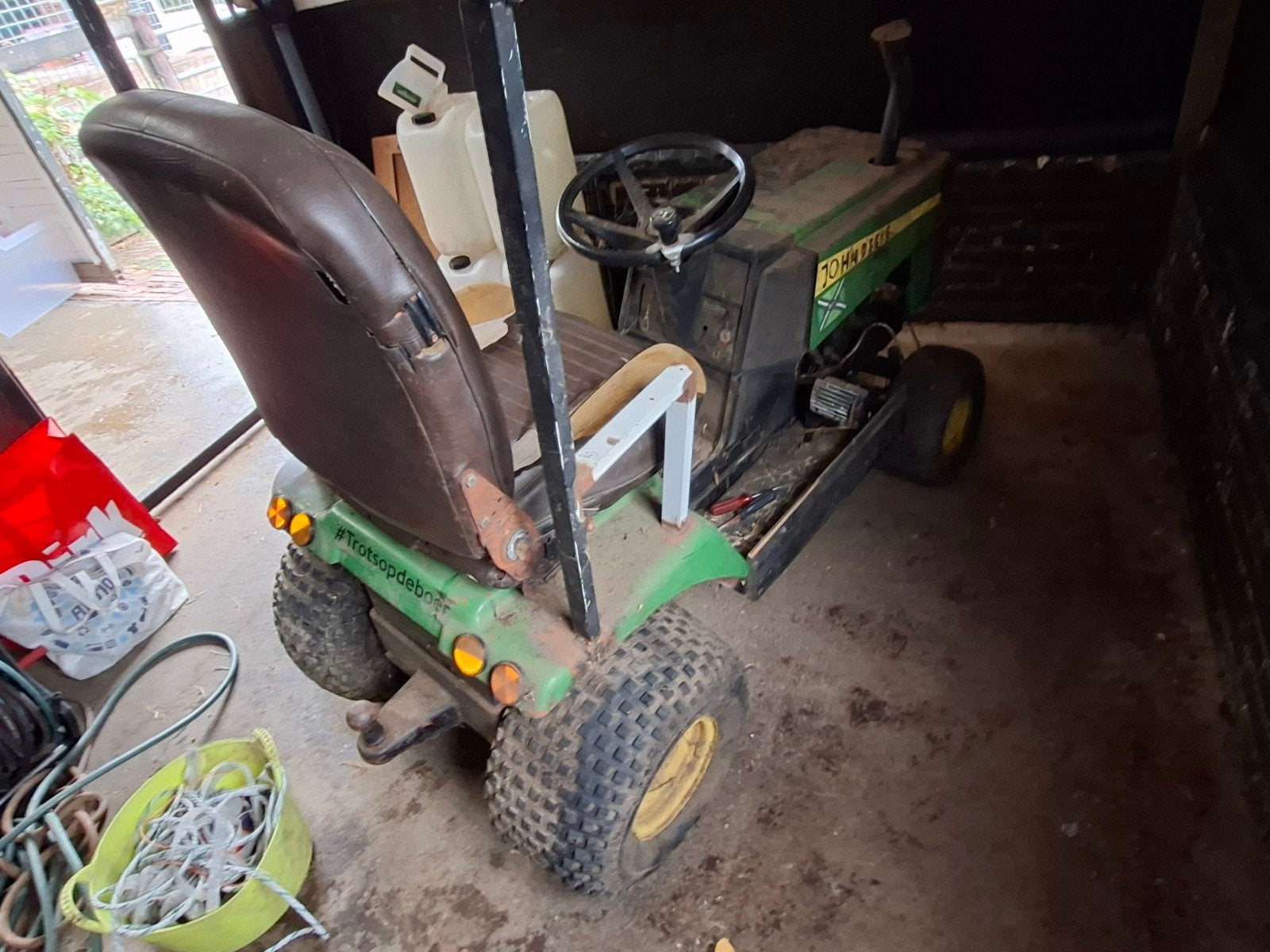 Tk, John deere zitmaaier