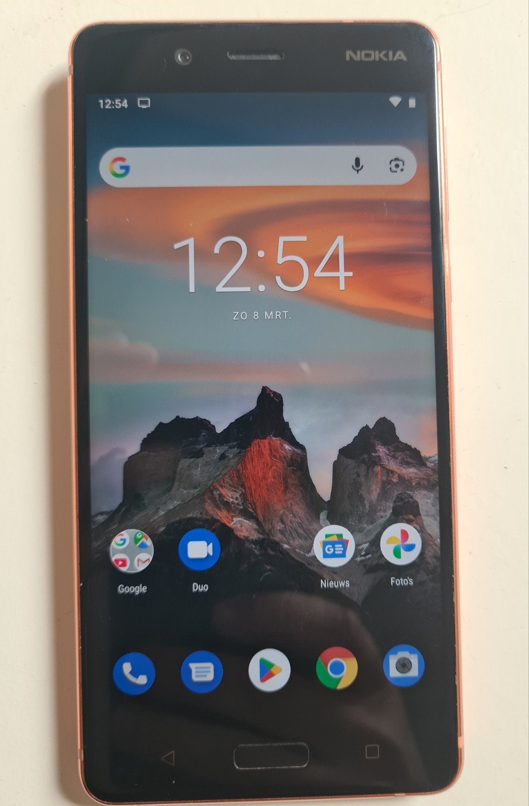 Nokia 8 TA1052 / 4GB RAM / 64GB opslag / dual sim, Gebruikt, Overige modellen, Overige kleuren, Touchscreen