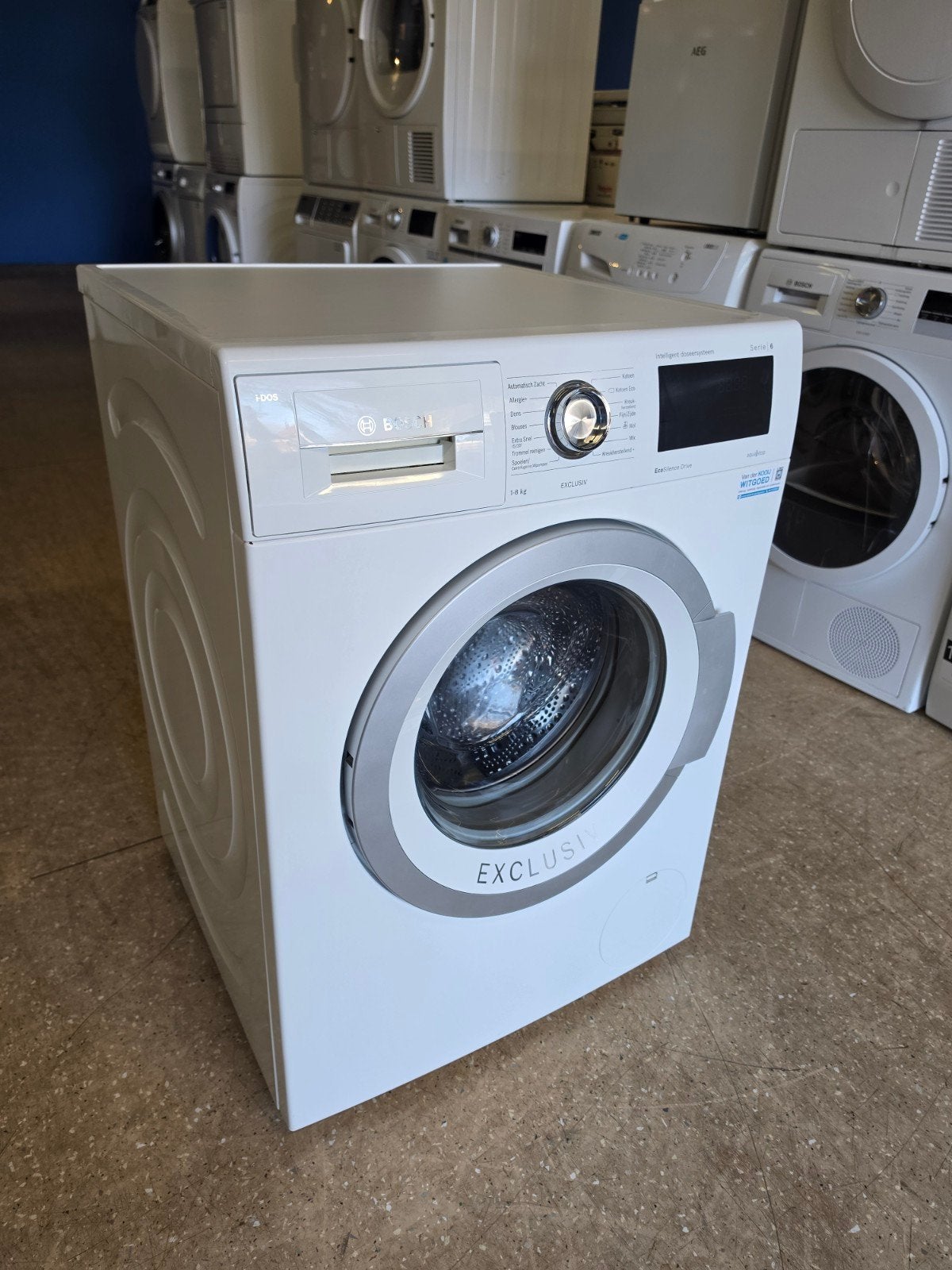 Bosch Serie 6 i dos wasmachine | 8 kilo | Gratis thuis 🚚✅️, Bosch, Jirnsum, 1200 tot 1600 toeren, 8 tot 10 kg