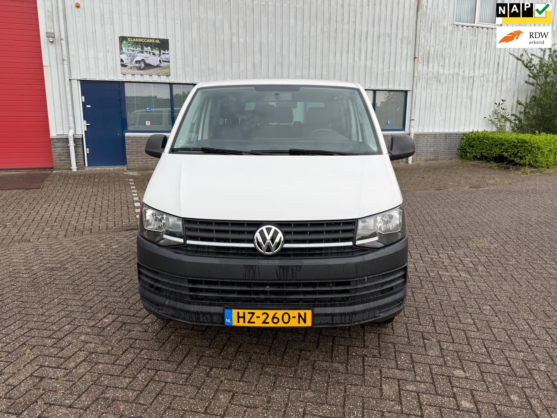 Volkswagen Transporter Kombi 2.0 TDI L1H1 Highline ((( 9-per, Voorwielaandrijving, Gebruikt, 255 €/maand, Wit