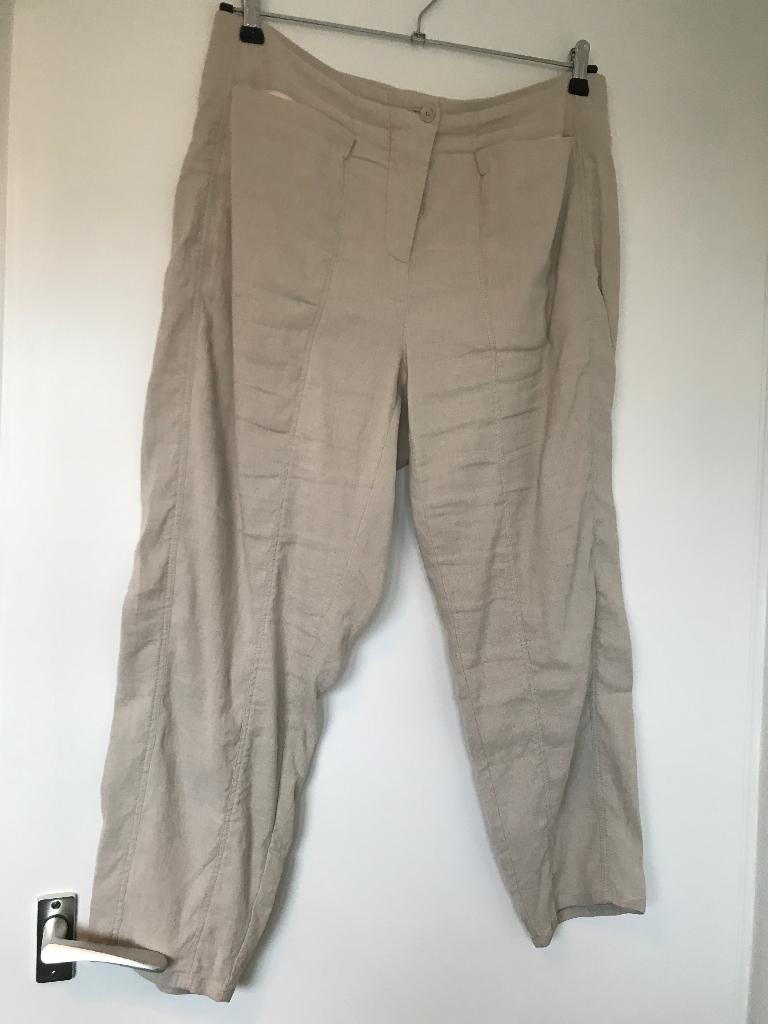 Annette Gortz linnen broek maat 44, Overige kleuren, Verzenden, Maat 42/44 (L), Zo goed als nieuw