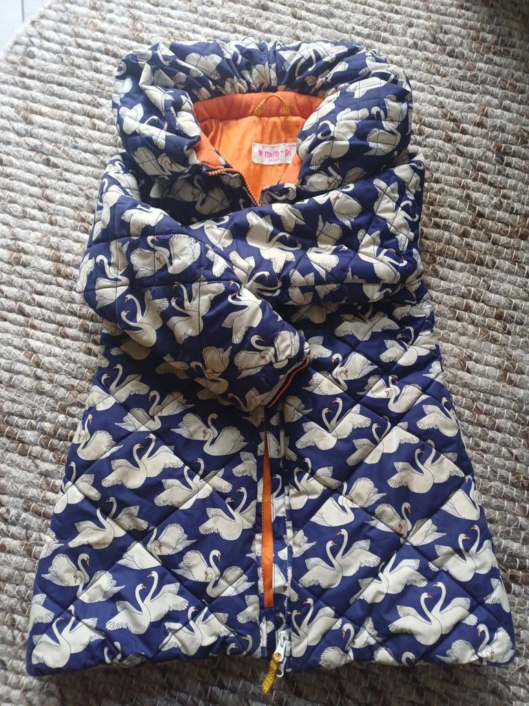 Mim-pi winterjas maat 116/6 jaar, Kinderen en Baby's, Kinderkleding | Maat 116, Meisje, Ophalen of Verzenden, Zo goed als nieuw