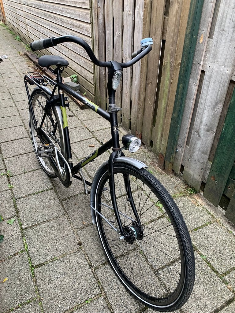 Batavus Heren fiets, Fietsen en Brommers, Ophalen, Gebruikt, Versnellingen, Batavus