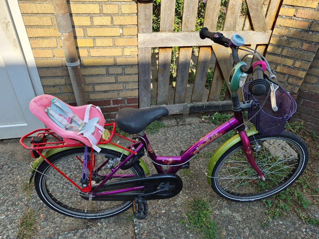 Kinderfiets 22 inch, Ophalen, Gebruikt, Batavus, Terugtraprem