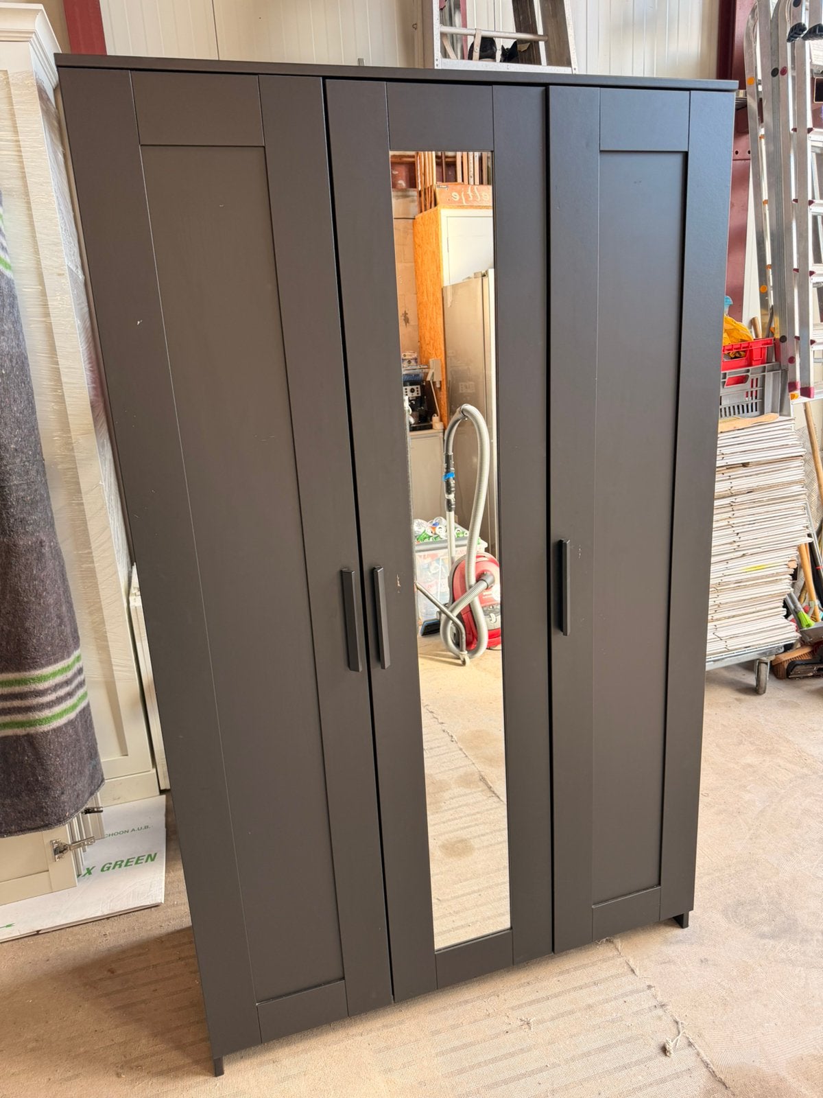 Ikea Brimnes kledingkast linnenkast 3 deuren, Ophalen, Met deur(en), Gebruikt, 100 tot 150 cm