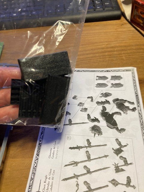 chaos knights oop, Ophalen of Verzenden, Zo goed als nieuw, Warhammer, Figuurtje(s)