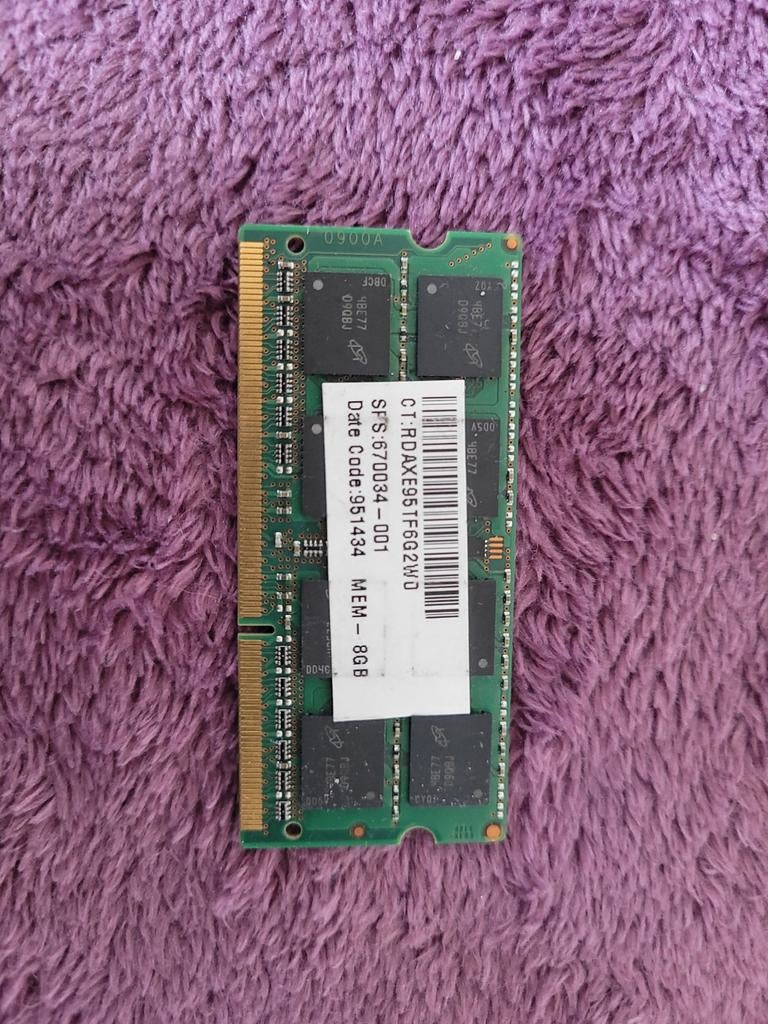 8GB DDR3L Laptop RAM (1600MHz / PC3L-12800S) SODIMM, Ophalen of Verzenden, DDR3, Laptop