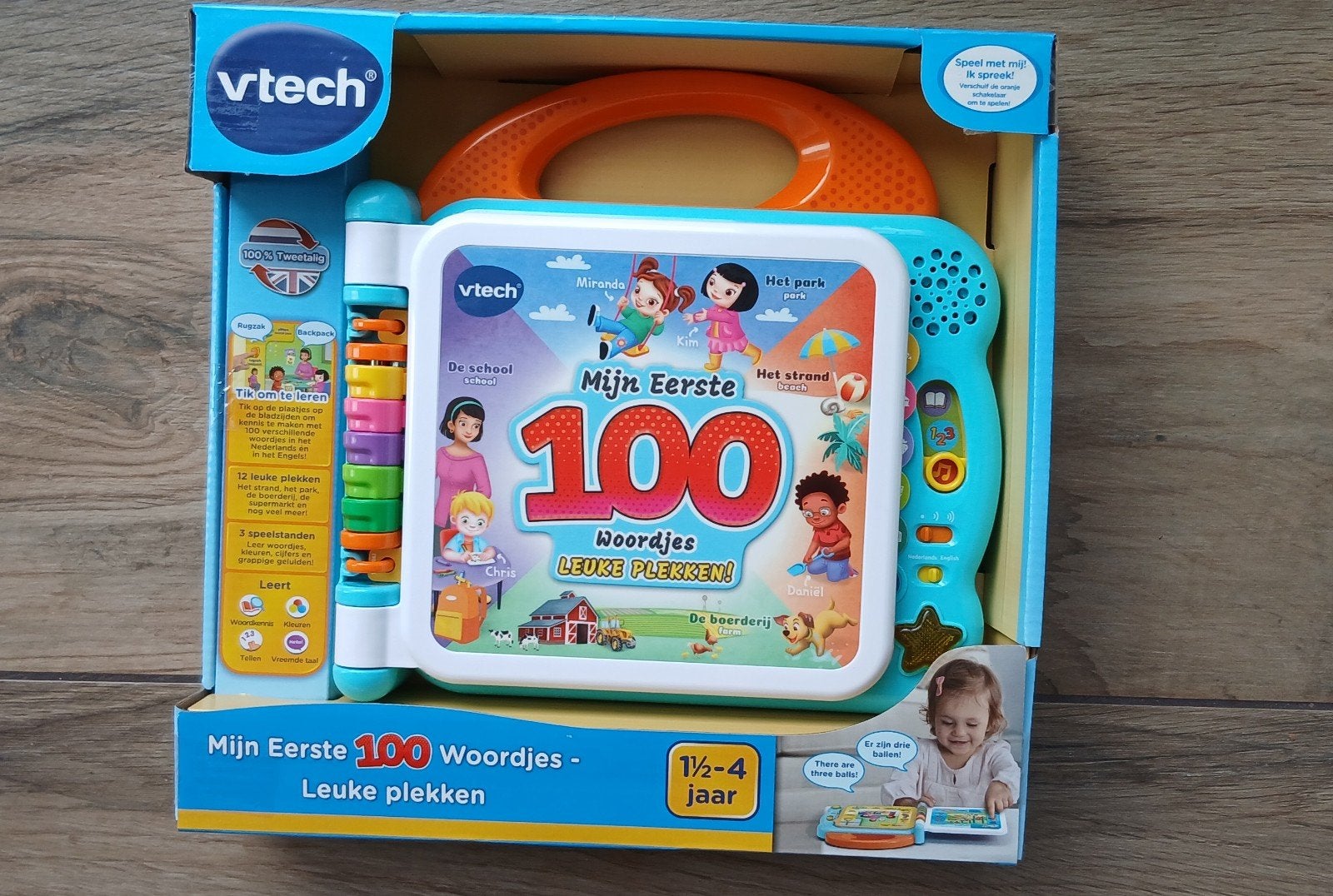 Vtech geluiden boek mijn eerste 100 woordjes, Kinderen en Baby's, Ophalen of Verzenden, Nieuw, 6 maanden tot 2 jaar