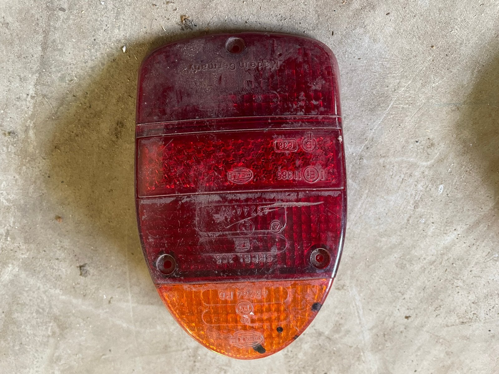 Tka, Achterlicht glaasjes voor oude type Kever, Auto-onderdelen, Ophalen of Verzenden, Gebruikt, Volkswagen