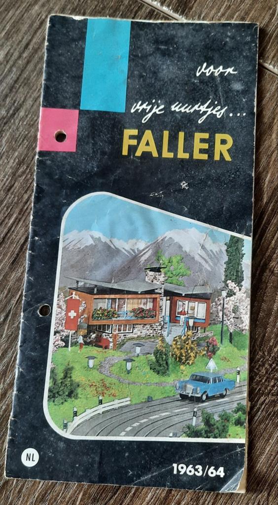 Faller catalogus, Ophalen of Verzenden, Gebruikt, Trein, Boek of Tijdschrift