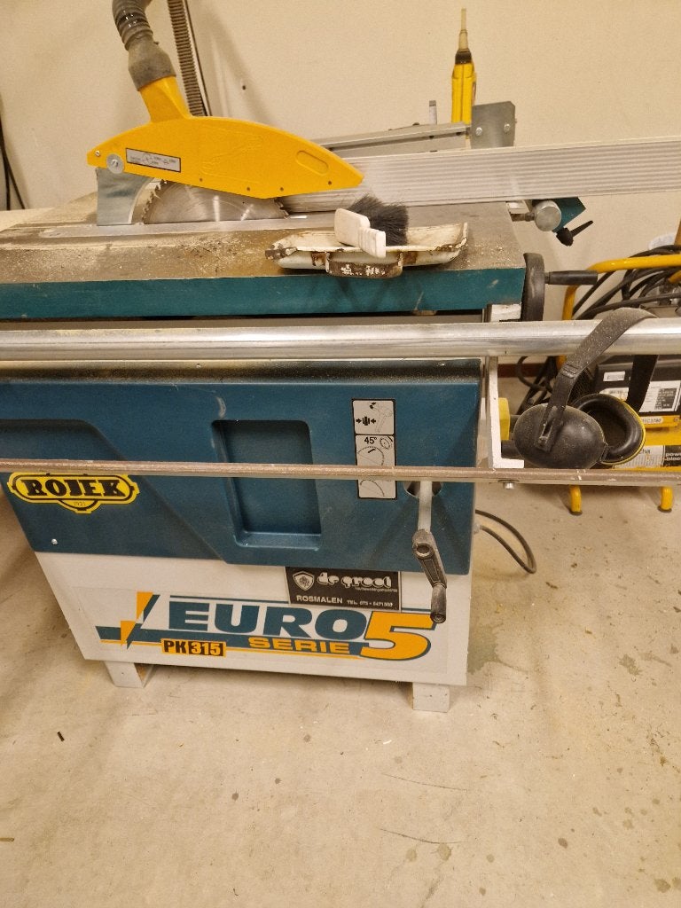 Rojek euro 5 zaagmachine, Ophalen, Gebruikt, Cirkelzaag, 70 mm of meer