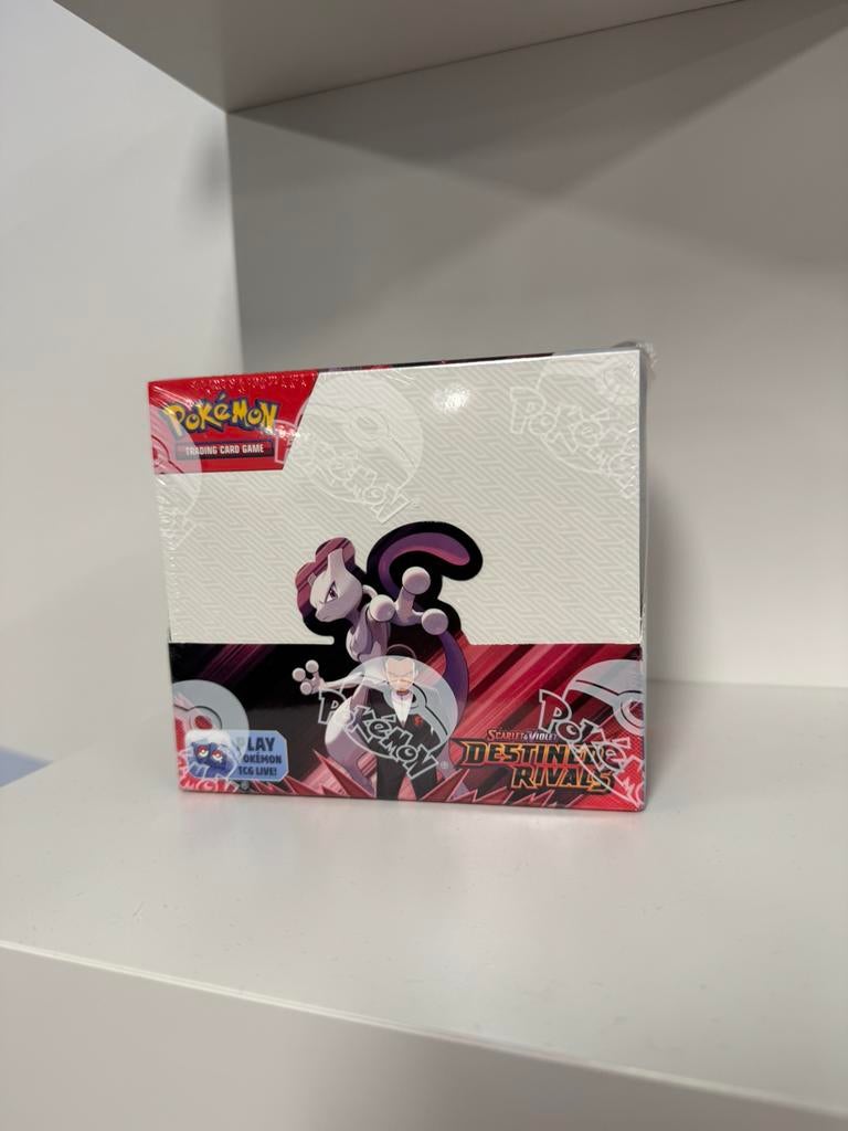 Destined Rivals Booster Box - Perfecte Seal, Hobby en Vrije tijd, Verzamelkaartspellen | Pokémon, Ophalen of Verzenden, Nieuw