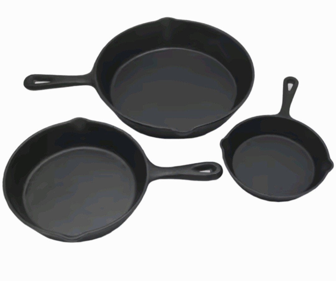 Gietijzeren (bbq) pannen, Vogelhuis.shop en bbq, Nieuw, Ophalen of Verzenden, Info@vogelhuis.shop