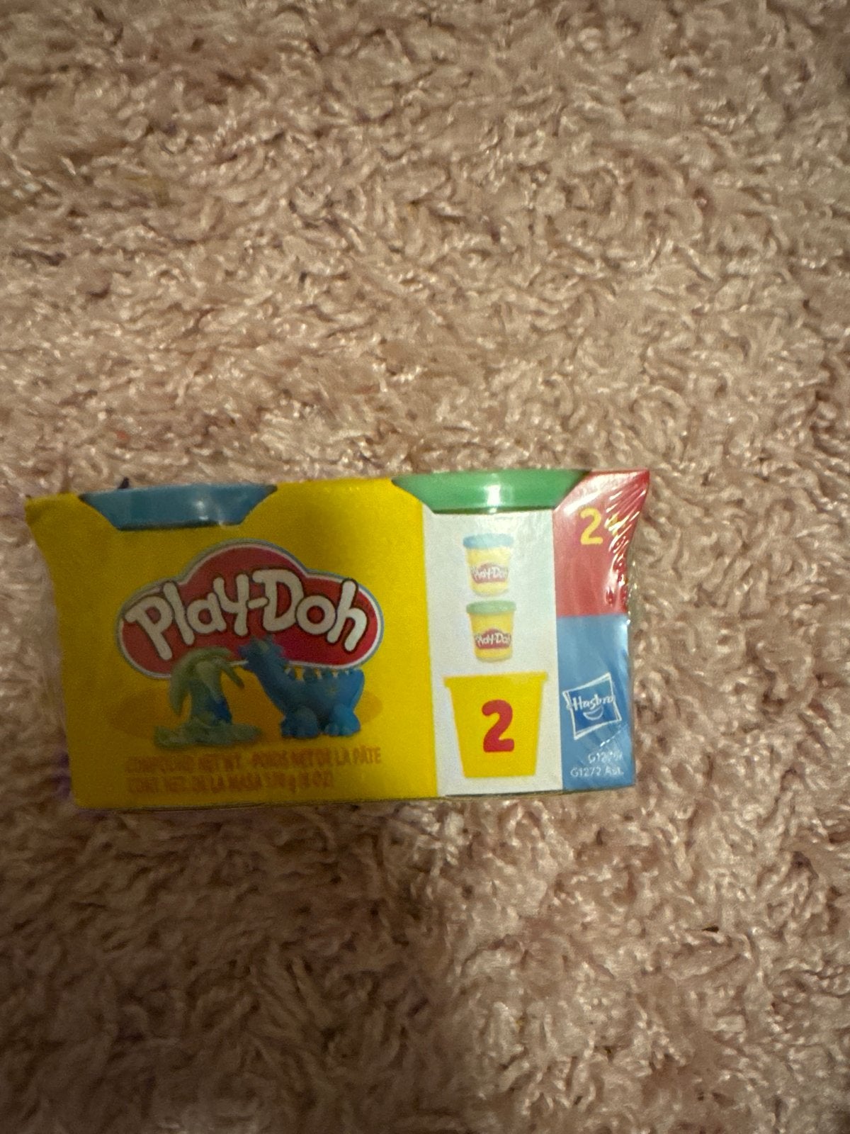 Play-Doh Klei Set - 2 Potjes, Ophalen, Nieuw, Jongen of Meisje