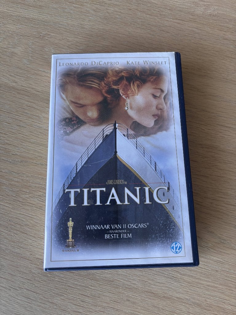 Titanic VHS, Cd's en Dvd's, VHS | Film, Nederlands ondertiteld, Drama, Ophalen of Verzenden, Vanaf 12 jaar