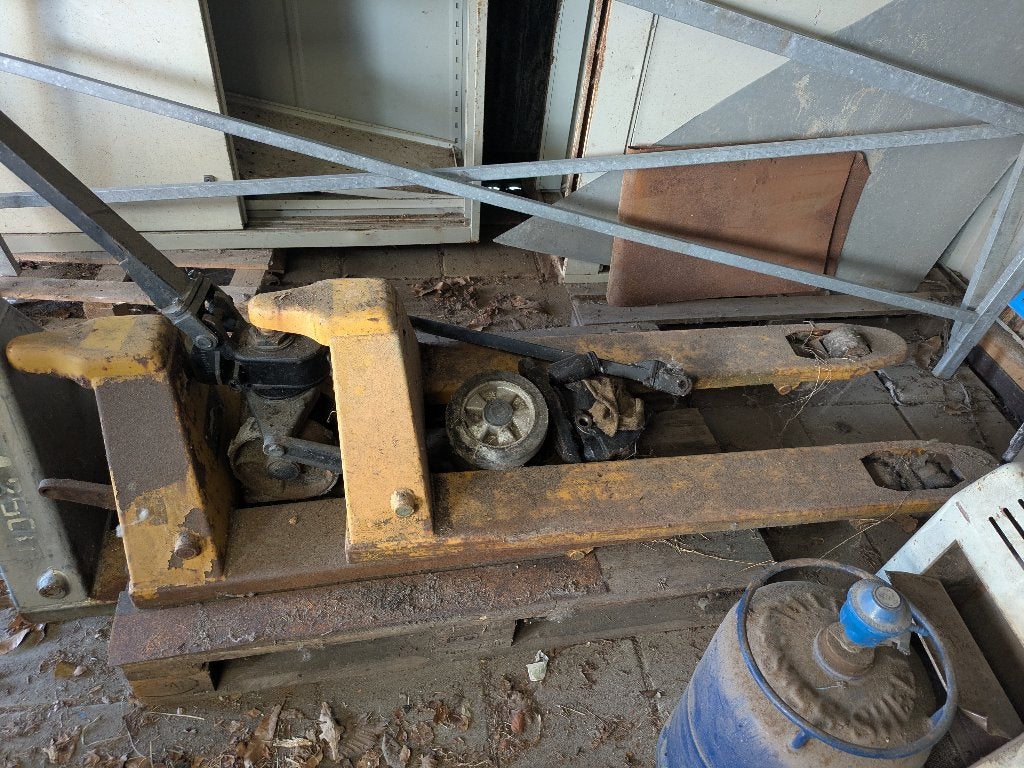pallet wagen pomp wagen, 100 liter of meer, Ophalen, Gebruikt, Transportkar