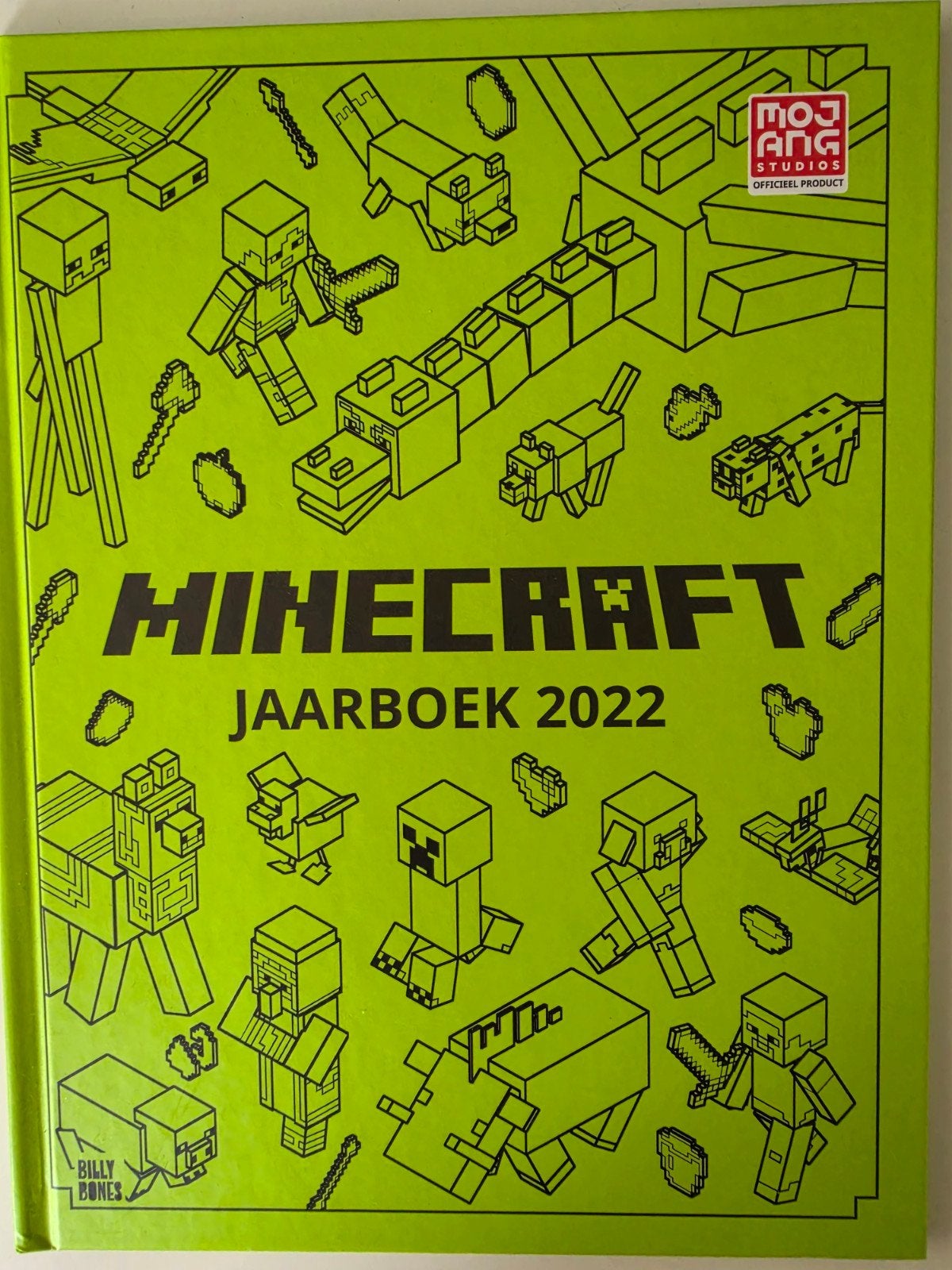 Minecraft Jaarboek 2022 - nieuw, Ophalen of Verzenden, Nieuw, Billy Bones, Non-fictie