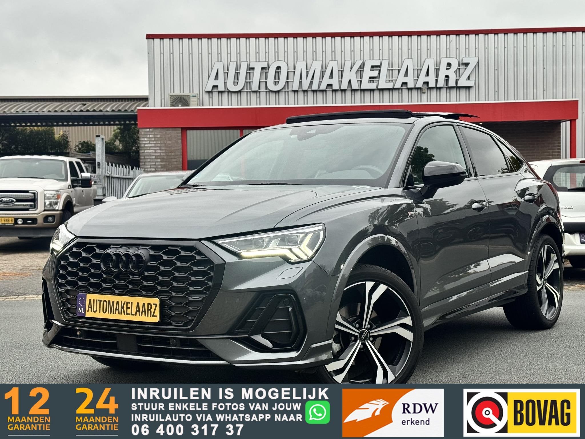 Audi Q3 Sportback 35 TFSI 3X S-LINE ACC PANO KEYLESS GO & EN, Auto's, Euro 6, 4 cilinders, 150 pk, 1505 kg