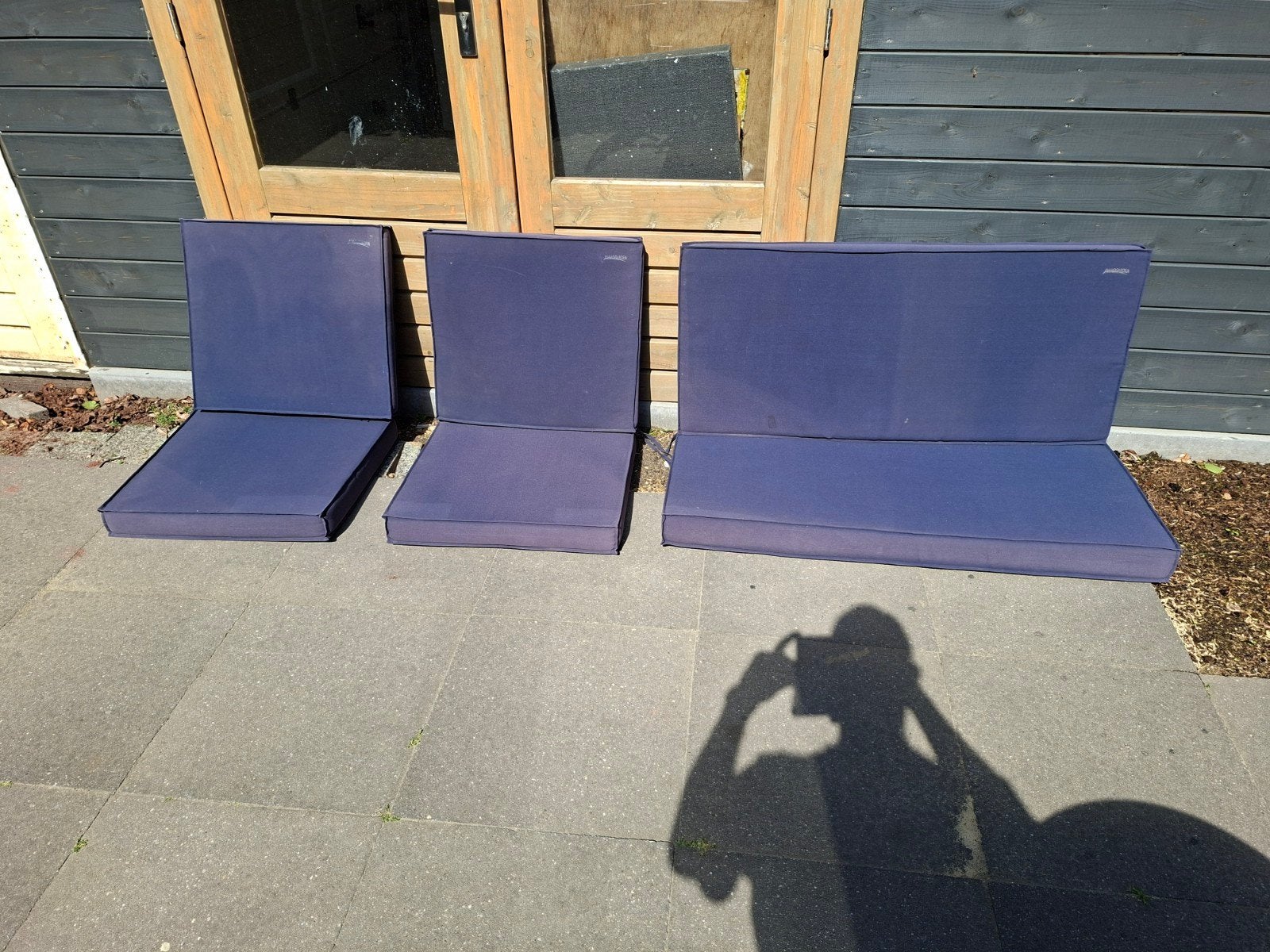 Avandgarden tuin kussens, Ophalen, Gebruikt