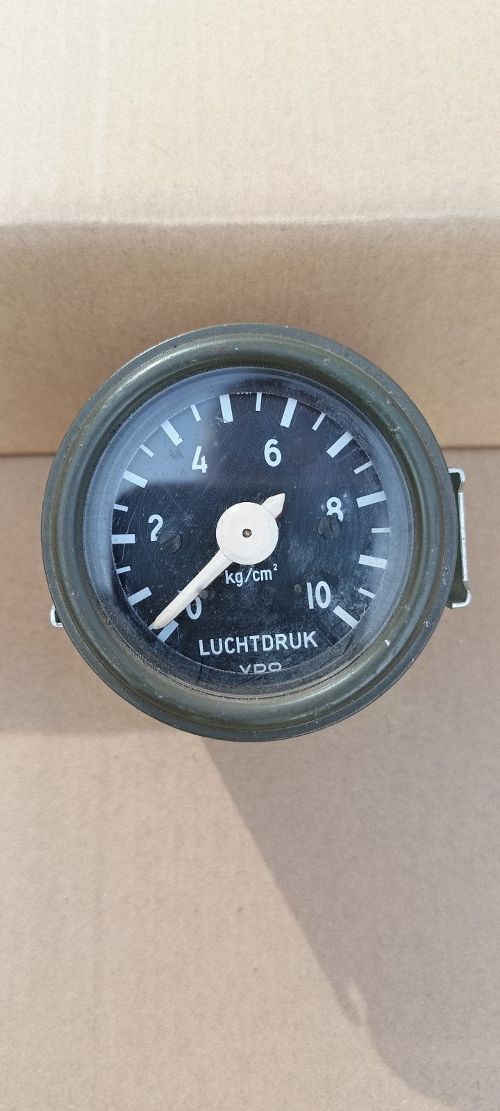 VDO Luchtdrukmeter - Vintage Auto Onderdeel, Ophalen of Verzenden, Gebruikt, Oldtimer onderdelen