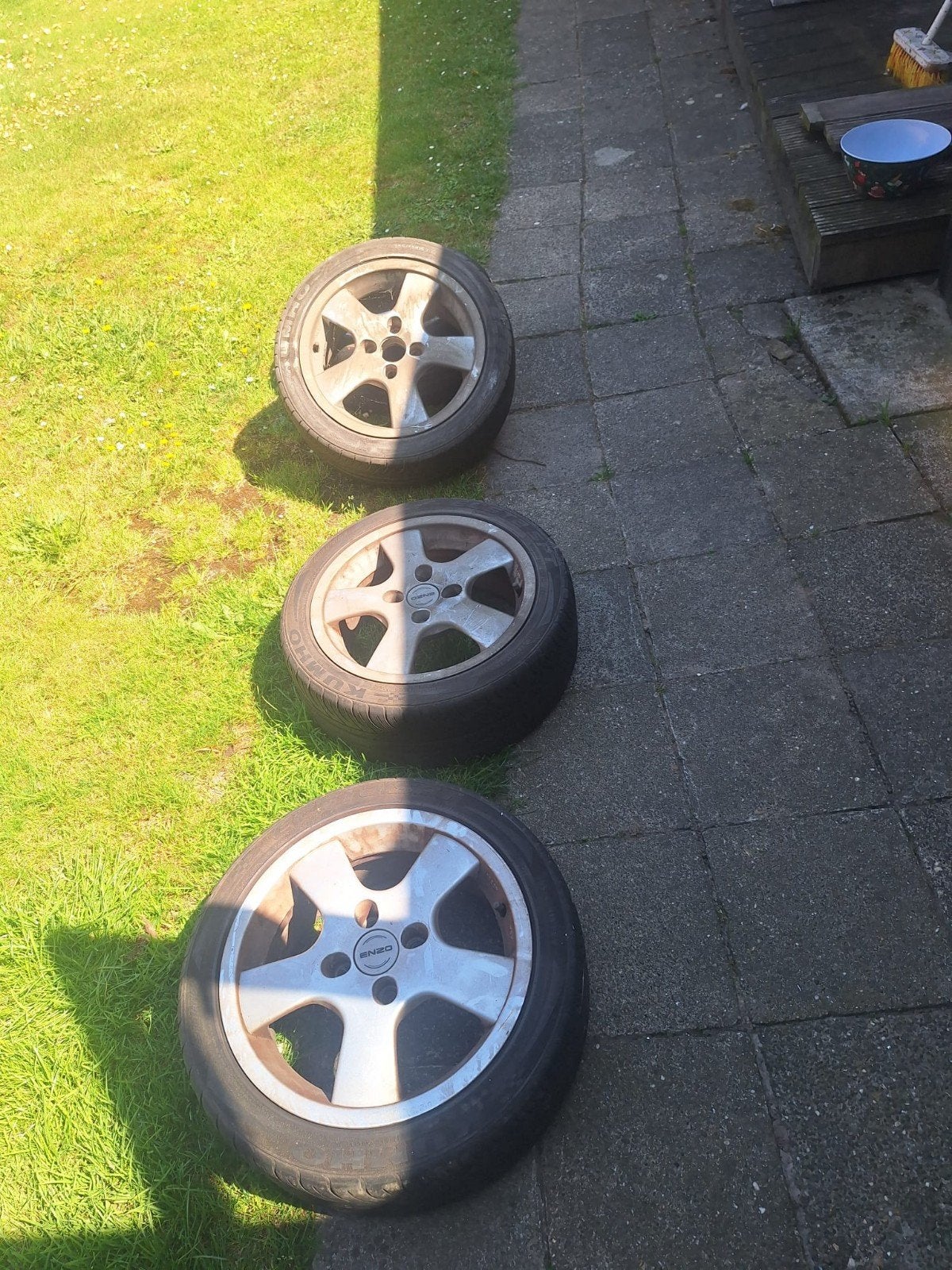 Velgen merk enzo, Ophalen, Gebruikt