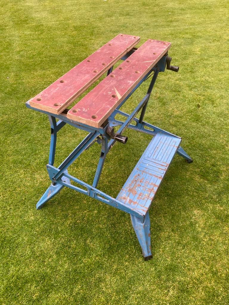 Workmate Black &Decker, Doe-het-zelf en Verbouw, Werkbanken, Ophalen of Verzenden, Gebruikt, Inklapbaar