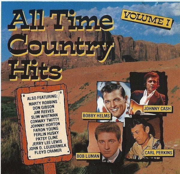 Various – All Time Country Hits Volume I CD, Verzenden, Zo goed als nieuw, Album